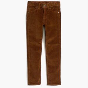 J.Crew Crewcuts Big Boys' Slim Flex Brown Corduroy Pant - Excellent Condition!